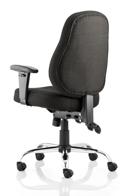 Storm Fabric Operator Office Chair - Black or Blue Option
